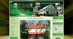 Desktop Screenshot of hostinecvestatku.cz